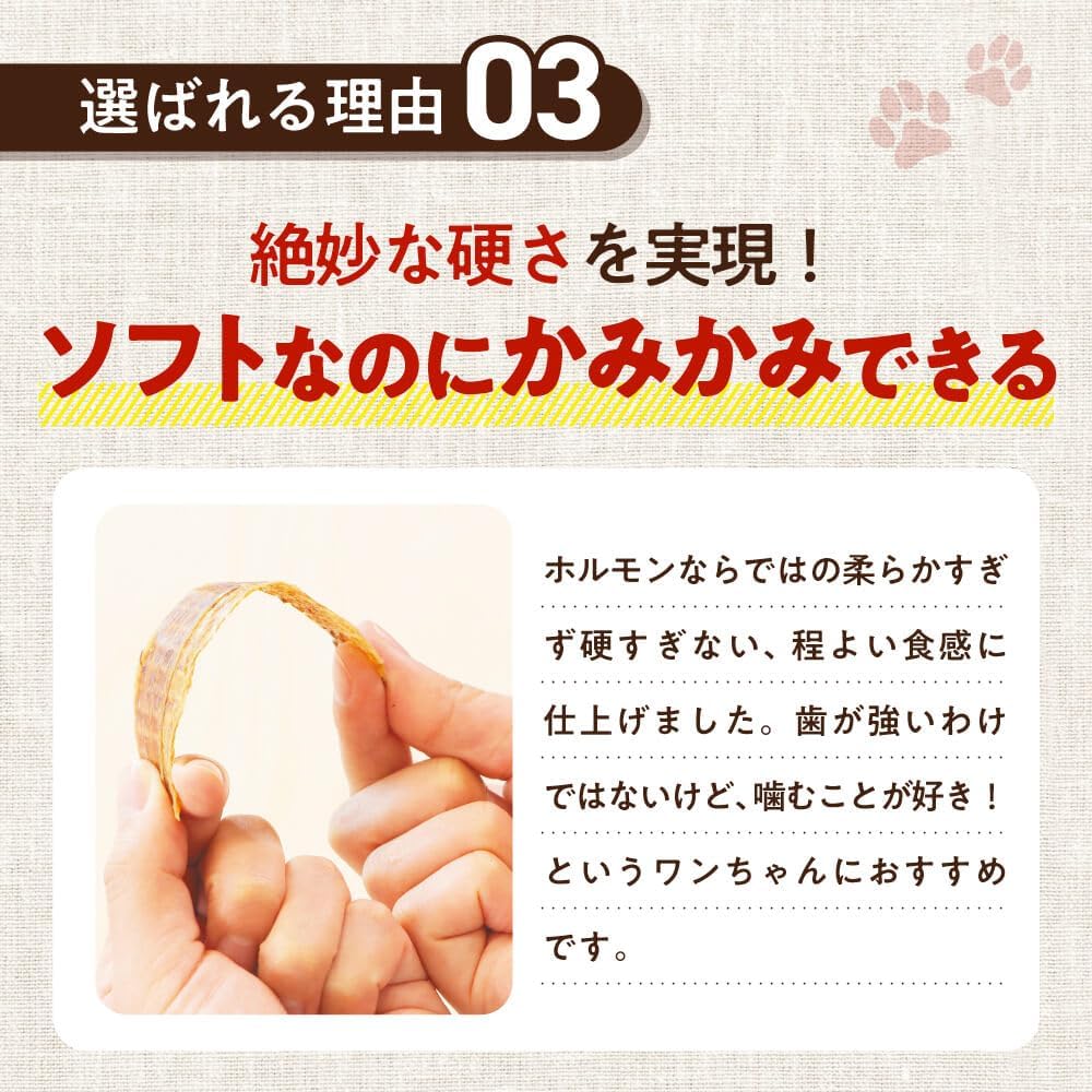 健康いぬ生活 アレルギー対応 国産 無添加 馬肉 かみかみ ガム 75g (25g×3袋) カミカミ 犬 アレルギー 馬 おやつ グルテンフリー thumbnail 6